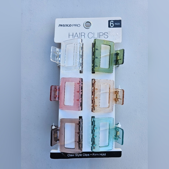 Multicolor Hair Clips Set - Picture 1 of 2